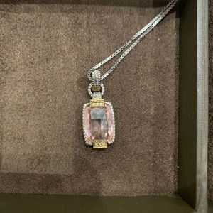Judith Ripka Sterling and 18k gold Pendant